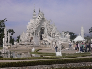 Wat Rong Khun Tempel - <a href=